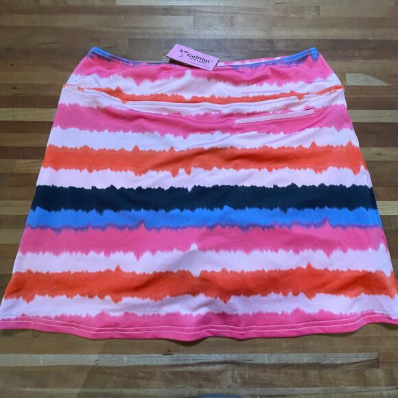 Golftini Women's 16” Radiant Pull-on a-Line Skort, XL pink - Picture 3 of 8